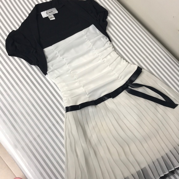 Other - Black and white girls party dress, worn once
